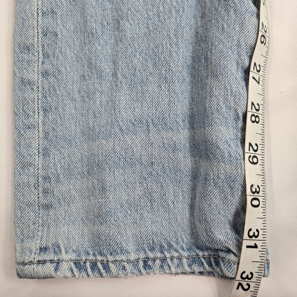 Abercrombie & Fitch Langdon Skinny Jeans Ripped Distressed Lt Wash‎ 30x32 Thrash - Picture 8 of 15